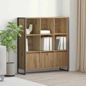 VidaXL Könyvespolc 2 pcs Művészi tölgy 99,5 x 30 x 108,5 cm Faanyag