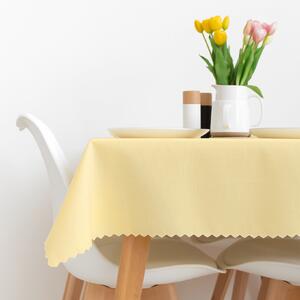 Goldea teflonbevonatú asztalterítő - világossárga 120 x 160 cm