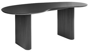 Étkezőasztal PEERY Fekete 198 cm 93 cm