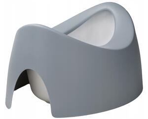 Gyermek megfordítható ergonomikus bili kiöntővel Teggi szürke