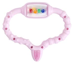 Curaprox Curababy csipesz és csörgő Szín: rózsaszín