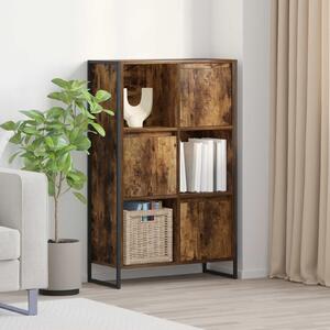 VidaXL Könyvespolc Füstös tölgy 68 x 30 x 108.5 cm Faanyag