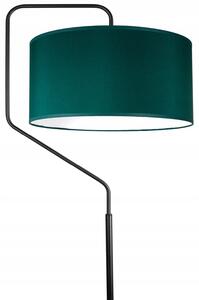 Zöld állólámpa Ø40cm búrával Glimex Abazur 1xE27 | GA0202