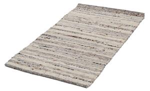 Vastag szőnyeg gyapjúból Rustic 71x131 szövött modern gyapjú szőnyeg