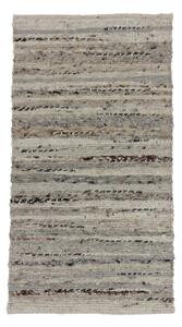 Vastag szőnyeg gyapjúból Rustic 70x130 szövött modern gyapjú szőnyeg