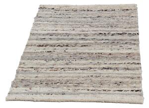 Vastag szőnyeg gyapjúból Rustic 70x130 szövött modern gyapjú szőnyeg