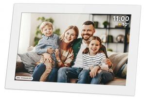 Digitális képkeret Kruger&Matz FRAMEO Wi-Fi 10,1" fehér