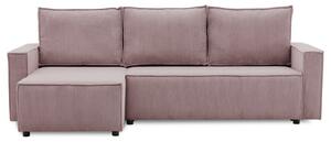 Szétnyitható sarok kanapé LUCCA 2 Rözsaszín