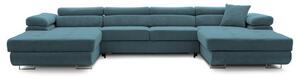 Szétnyitható sarok kanapé RIGATTO III PRO 2 Kék