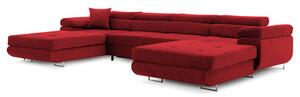 Szétnyitható sarok kanapé RIGATTO III PRO 1 Piros
