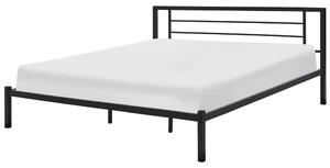 Ágy Fém CUSSET 180 x 200 cm Fekete
