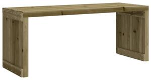 VidaXL impregnált fenyőfa kihúzható kerti pad 212,5 x 40,5 x 45 cm