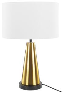 Aranyszínű fém asztali lámpa 60 cm SANDON