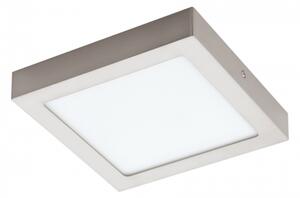 LED panel , 15.6W , falon kívüli , négyzet , dimmelhető , RGB , CCT , nikkel keret , EGLO , Connect , FUEVA-C , 96679