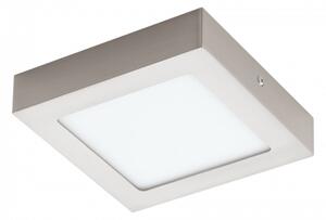 LED panel , 12W , falon kívüli , négyzet , meleg fehér , nikkel keret , EGLO , FUEVA , 94524