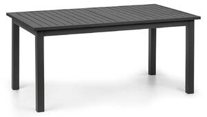 Blumfeldt Toledo, kerti asztal, 213 x 90 cm, szétnyitható, alumínium, antracit