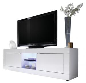 BASIC Nagy Fehér TV Szekrény 2 ajtós 181cm