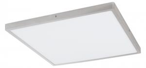 LED panel , 25W , falon kívüli , négyzet , 50 cm , meleg fehér , nikkel keret , EGLO , FUEVA , 97274