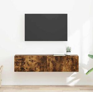 VidaXL TV Fali Szekrény 2 pcs Füstölt tölgy 60 x 31 x 29,5 cm Faanyag