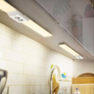 OSRAM LED pult alatti lámpa Fehér 3000 K dimmelhető aljzatok,, Fehér / opál, Konyha, Műanyag