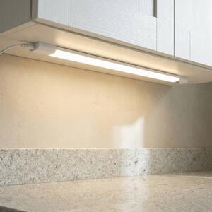 OSRAM LED pult alatti lámpa Linear Edge Sensor 50 cm fehér CCT, dimmelhető, Fehér / opál, Konyha, Alumínium