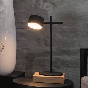 OSRAM Decor Kyoto LED asztali világítás, alumínium, fekete, dimmelhető, dimmelhető, Fekete, Nappali / Étkező, Alumínium, Modern