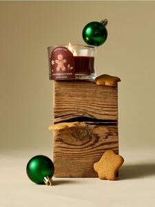 Sinsay - Karácsonyi illatgyertya mézeskalács figura mintával Gingerbread - bézs