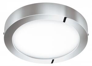 LED panel , 21W , falon kívüli , kerek , dimmelhető , RGB , CCT , króm , IP44 , EGLO , Connect , FUEVA-C , 98559