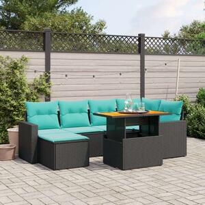 VidaXL Polyrattan Kerti Ülőgarnitúra - 11 részes - Bézs