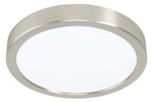 LED panel , 17W , falon kívüli , kerek , meleg fehér , matt nikkel keret , EGLO , FUEVA 5 , 99219