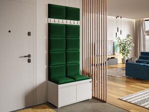 Előszoba garnitúra Comfivo Pinus IV, 207x85x34cm, Laminált forgácslap, Kárpit