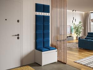 Előszoba garnitúra Comfivo Pinus VII, 207x65x34cm, Laminált forgácslap, Kárpit