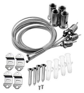 Led lámpa függeszték , INOX LED lámpához