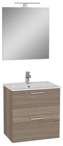 Fürdőszobaszekrény mosdókagylóval és tükörrel VitrA Mia 59x61x39,5 cm cordoba MIASET60C