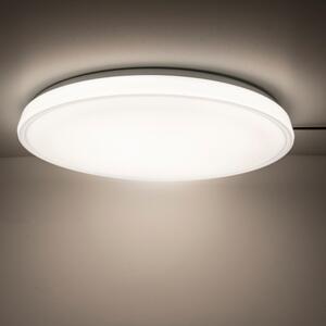 LED lámpatest , mennyezeti , kerek , 34 cm , 16W , CCT , dimmelhető , fehér , LUTEC CONNECT , VIRTUO
