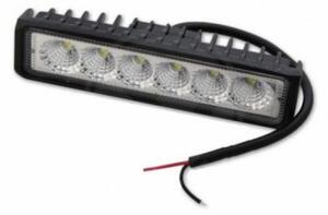 LED reflektor , munkalámpa , fényhíd , 10-30V , 18Watt , hideg fehér , IP67