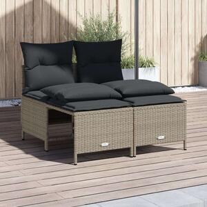 VidaXL Polyrattan Kerti Ülőgarnitúra - 4 részes