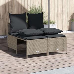 VidaXL Polyrattan Kerti Ülőgarnitúra - 4 Részes