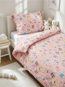Sinsay - Pamut ágynemű Hello Kitty - pasztellpink