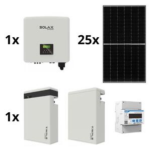 SolaX Power Napelem készlet: SOLAX Power - 10kWp JINKO + 10kW SOLAX konverter 3f + 11,6 kWh akkumulátor SM9999-25ks