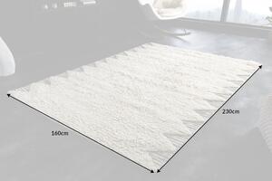 Design szőnyeg Kalyssa 230 x 160 cm elefántcsont