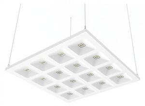 LED panel , 600 x 600 mm , 34-40 Watt , 4050-4760lm , 119 lm/W , természetes fehér , UGR<16 , TOSHIBA , 5 év garancia