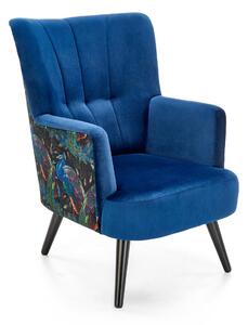 Fotel Houston 1372, Kárpit, 95x67x82cm, Kék