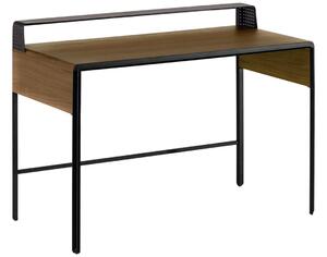 Kave Home Nadyria diófa íróasztal 120 x 55 cm