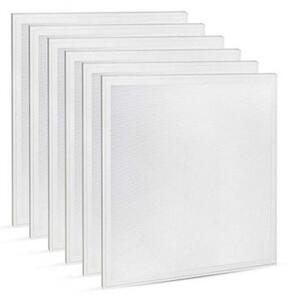 LED panel , 600 x 600 mm , 40 Watt , 120 lm/W , természetes fehér , PRO , 6 db-os szett (karton)