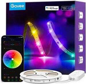 Digitális LED szalag szett , RGB + IC (digitális) , 5m , Wi-Fi & Bluetooth , GOVEE