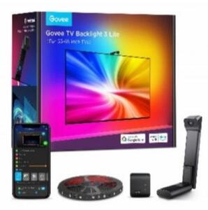 Digitális LED szalag szett kamerával , TV képernyő követő funkcióval , RGB + IC (digitális) , 3.6m , GOVEE, Envisual
