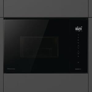 Hisense beépíthető mikrohullámú sütő fekete BIM325GI63DBG