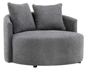 Fotel Dallas 4225, Kárpit, 72x120x118cm, Szürke, Fenyő