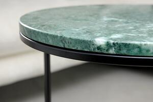 MARBLE zöld márvány lerakóasztal